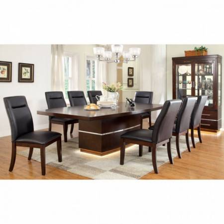 LAWRENCE DINING SETS 9PC (TABLE + 8 SIDE CHAIRS)